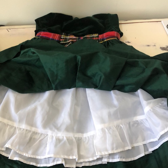 Beautiful Christmas dress, like new size 4T - Picture 6 of 6
